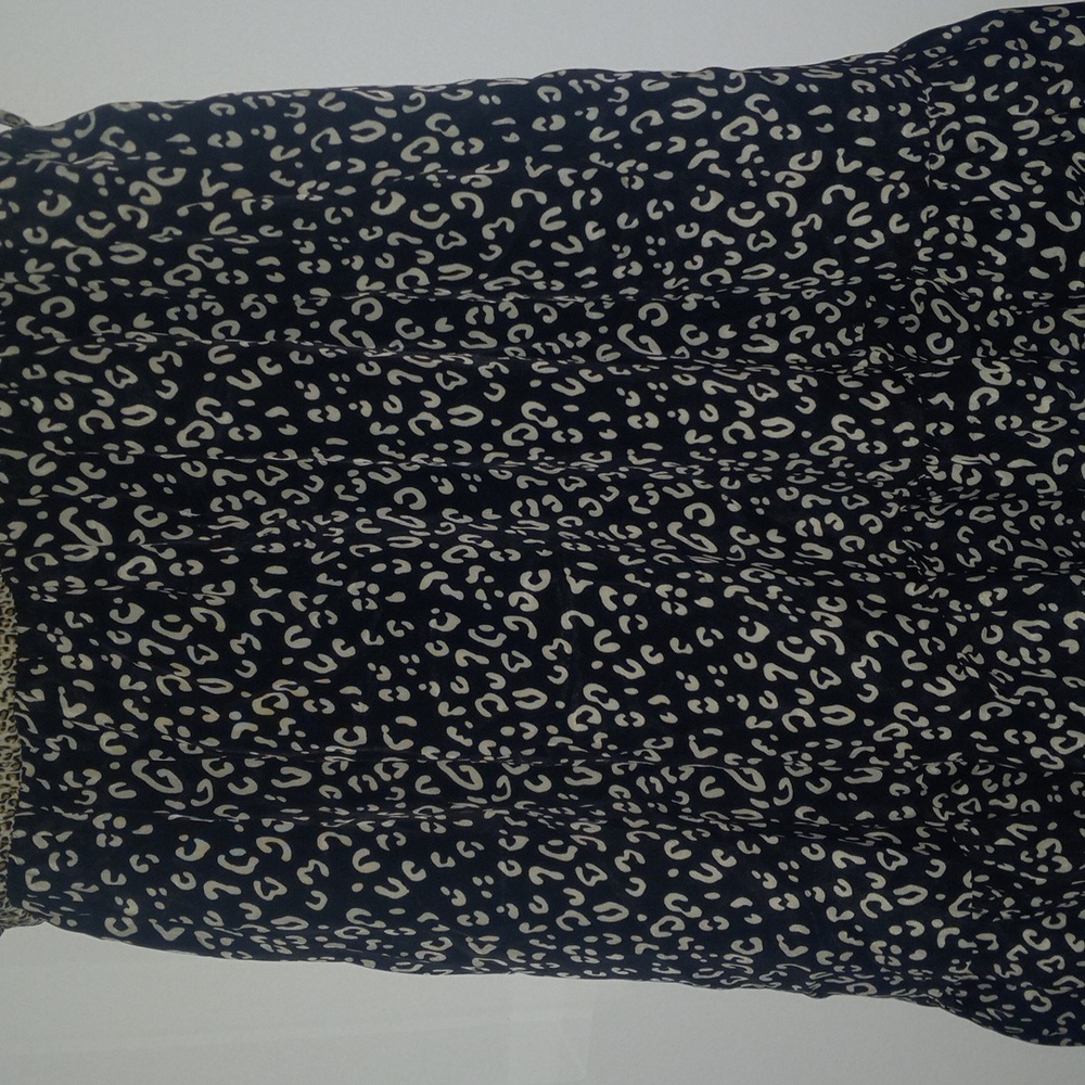 ♥️ Khaki Zebra Printed NWOT Medium Dress - Picture 3 of 5